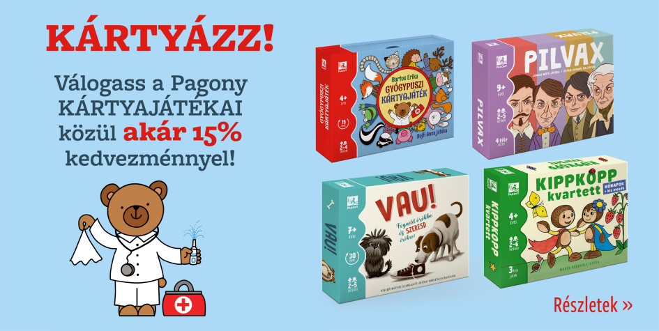 Szuper kártyajátékok akár 15% kedvezménnyel!